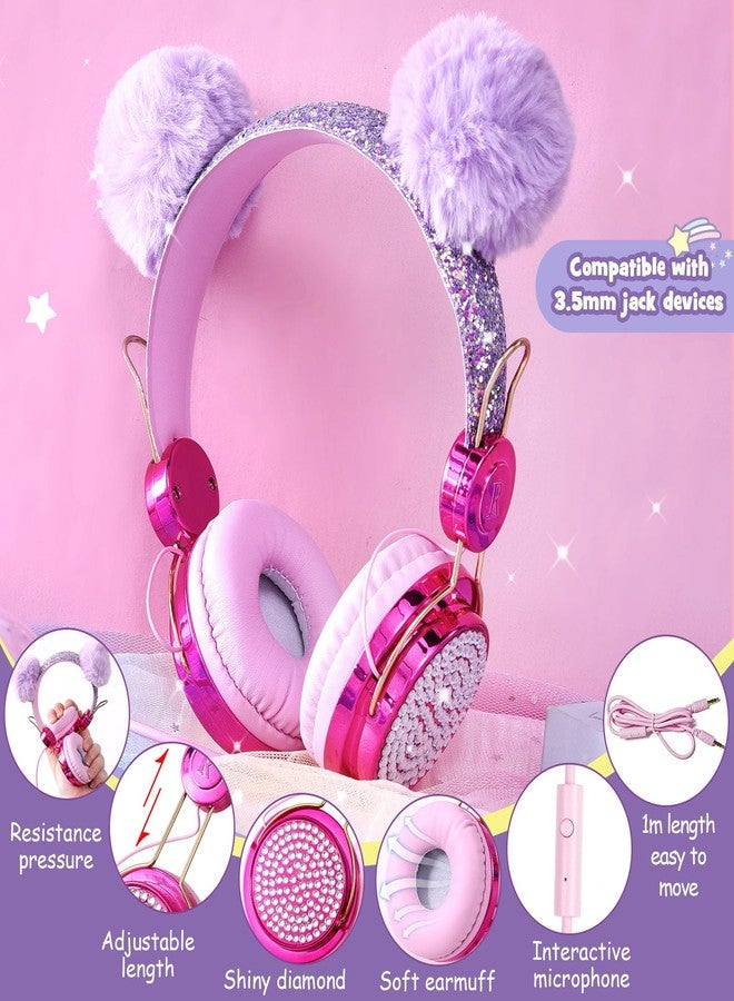 Cleboen Unicorn Gift for Girls Toys with Kids Karaoke/Microphone/Headphone/DIY Water Bottle/Keychain/Bracelet/Comb, Christmas Birthday Gifts for Girls 3 4 5 6 7 8 9 10+ Year Old Girl Gift Unicorn Toys - Image 5